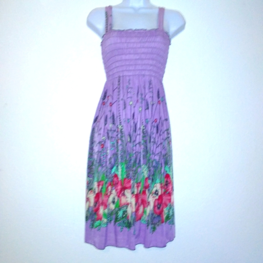 Ace Silk Floral Midi Dress